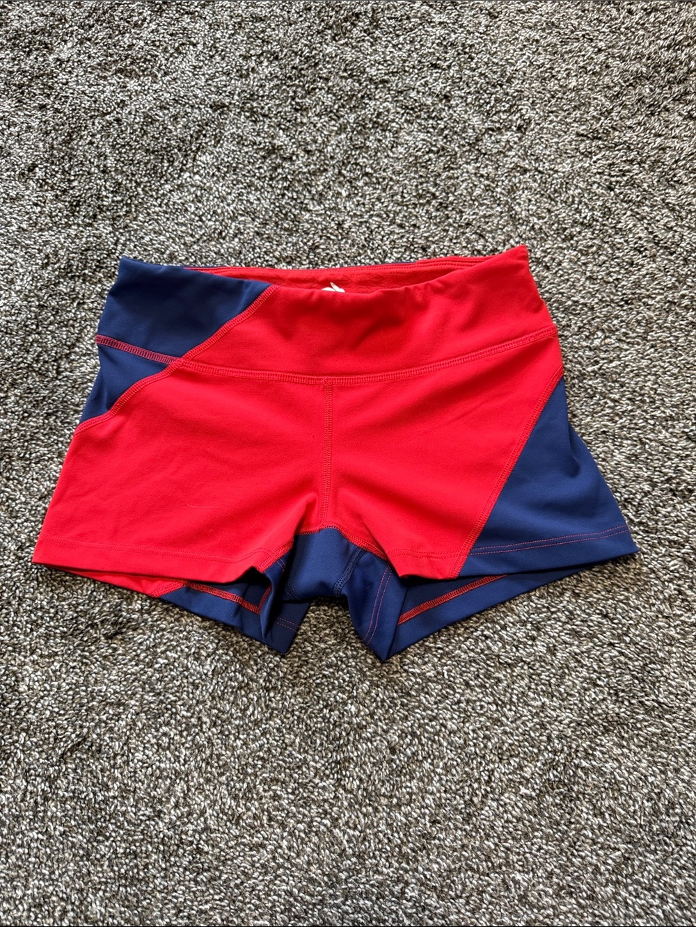 Low waist short biker shorts